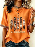 Women's Orange Shirt DayPrinting  T-shirt