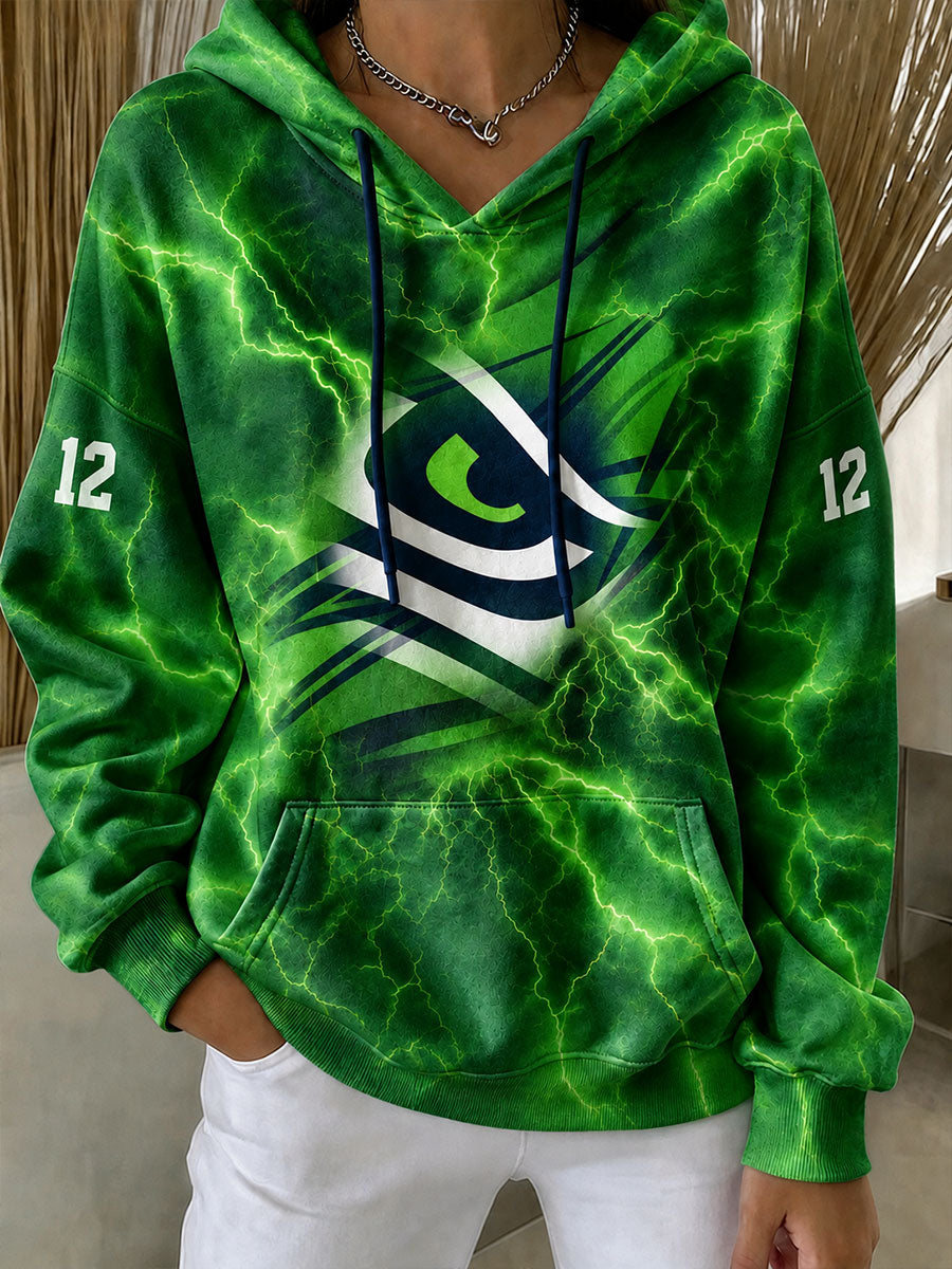 Women's American football hoodie