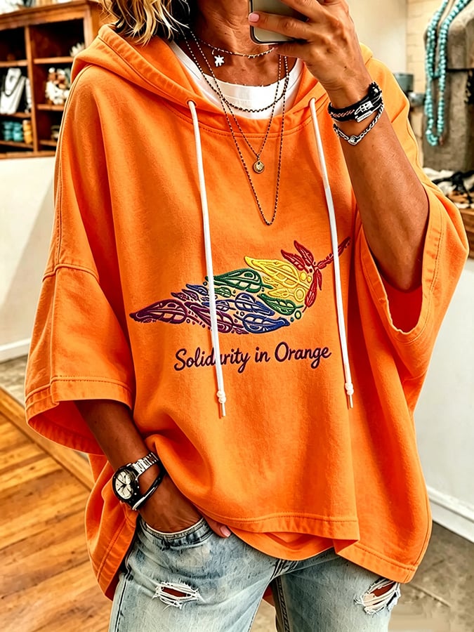Women's Orange Shirt Day  Printing  Top