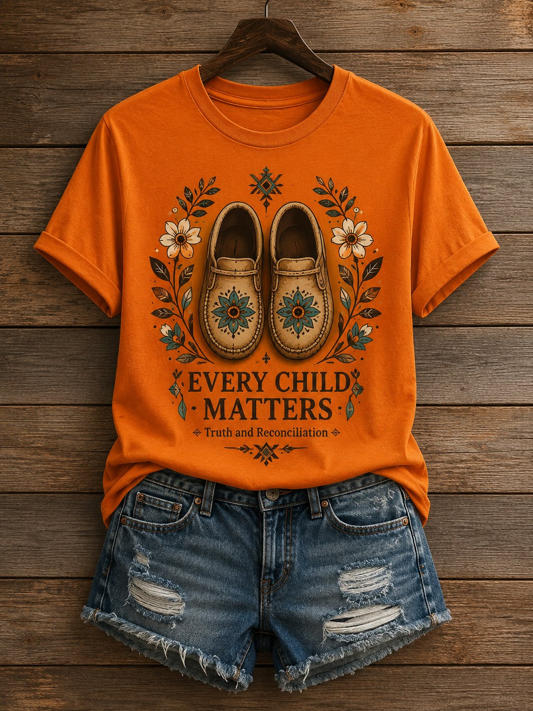 ❤️Buy 3 Get 20% Off❤️Women's National Day For Truth And Reconciliation Printed Top
