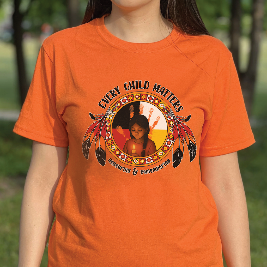 Remembering the Lost, Honouring the Survivors For Orange Shirt Day Unisex T-shirt/Hoodie/Sweatshirt 148