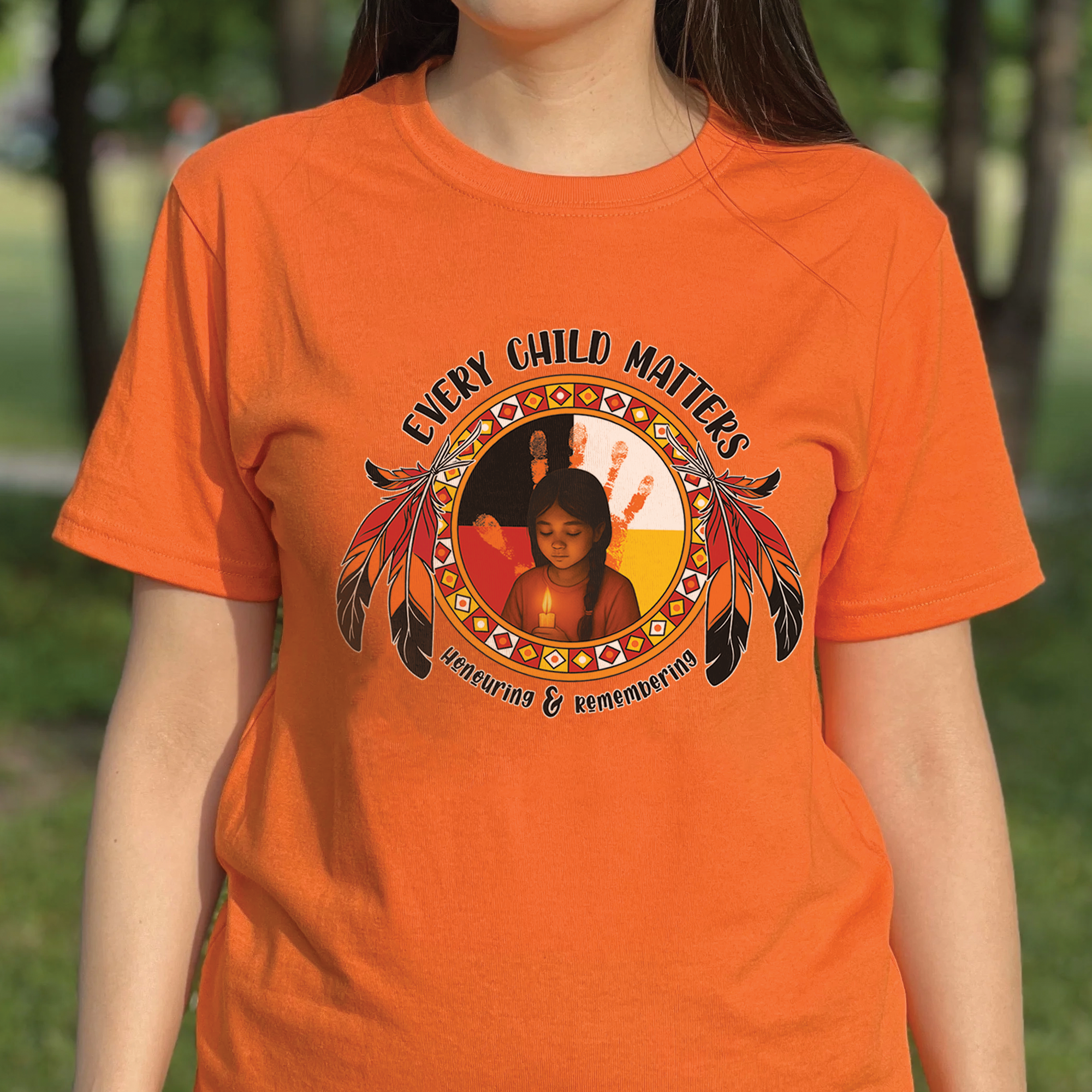 Remembering the Lost, Honouring the Survivors For Orange Shirt Day Unisex T-shirt/Hoodie/Sweatshirt 148