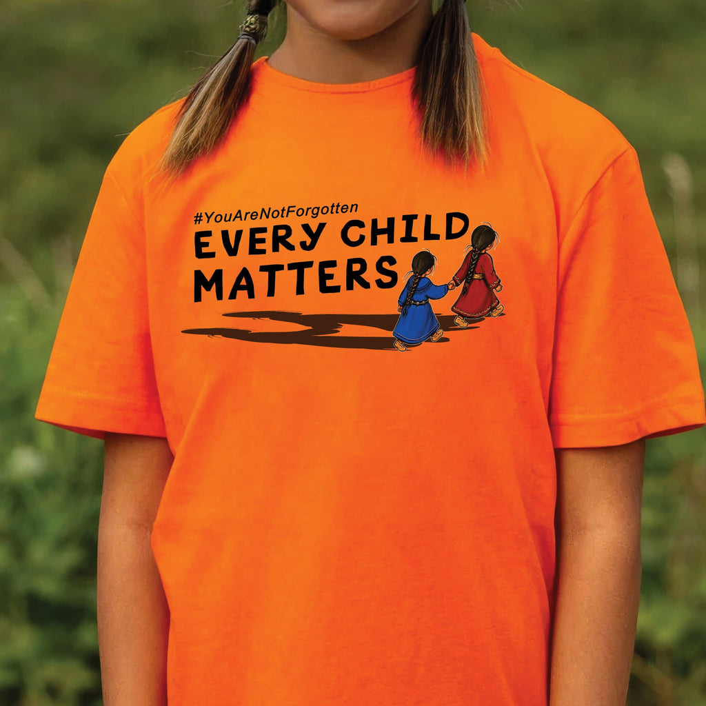 Walking Home Together Every Child Matters Orange Shirt Day Shirt Unisex T-shirt/Hoodie/Sweatshirt