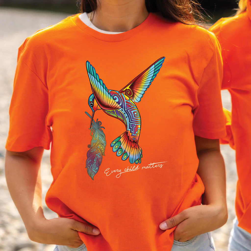Wings of Hope, Feathers of Freedom - For Every Child Matters Unisex T-shirt/Hoodie/Sweatshirt 171