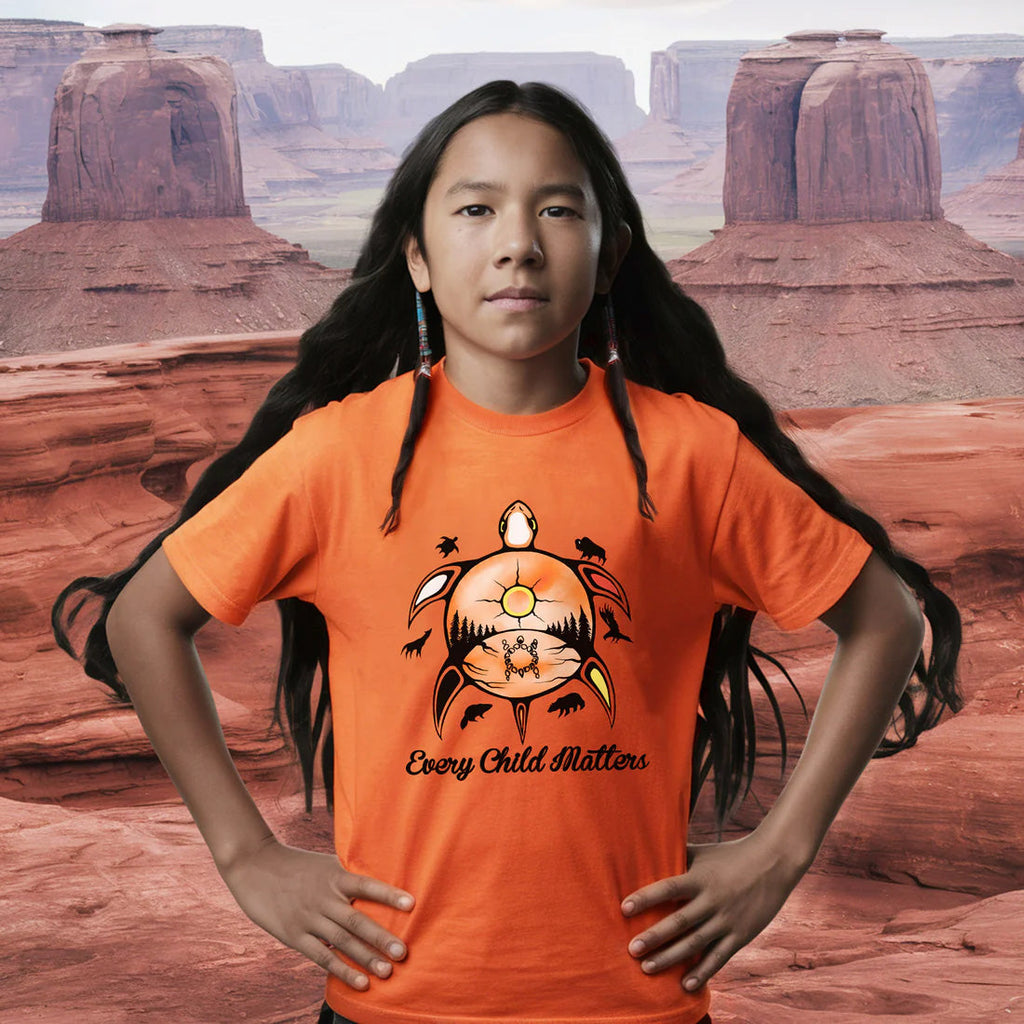 Every Child Matters Turtle For Orange Shirt Day Unisex T-shirt/Hoodie/Sweatshirt 264