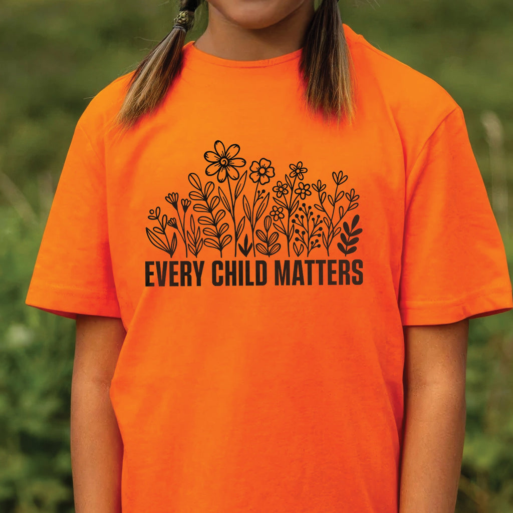 Every Child Matters – Blooming Hope Orange Shirt Day Native American Unisex T-shirt/Hoodie/Sweatshirt