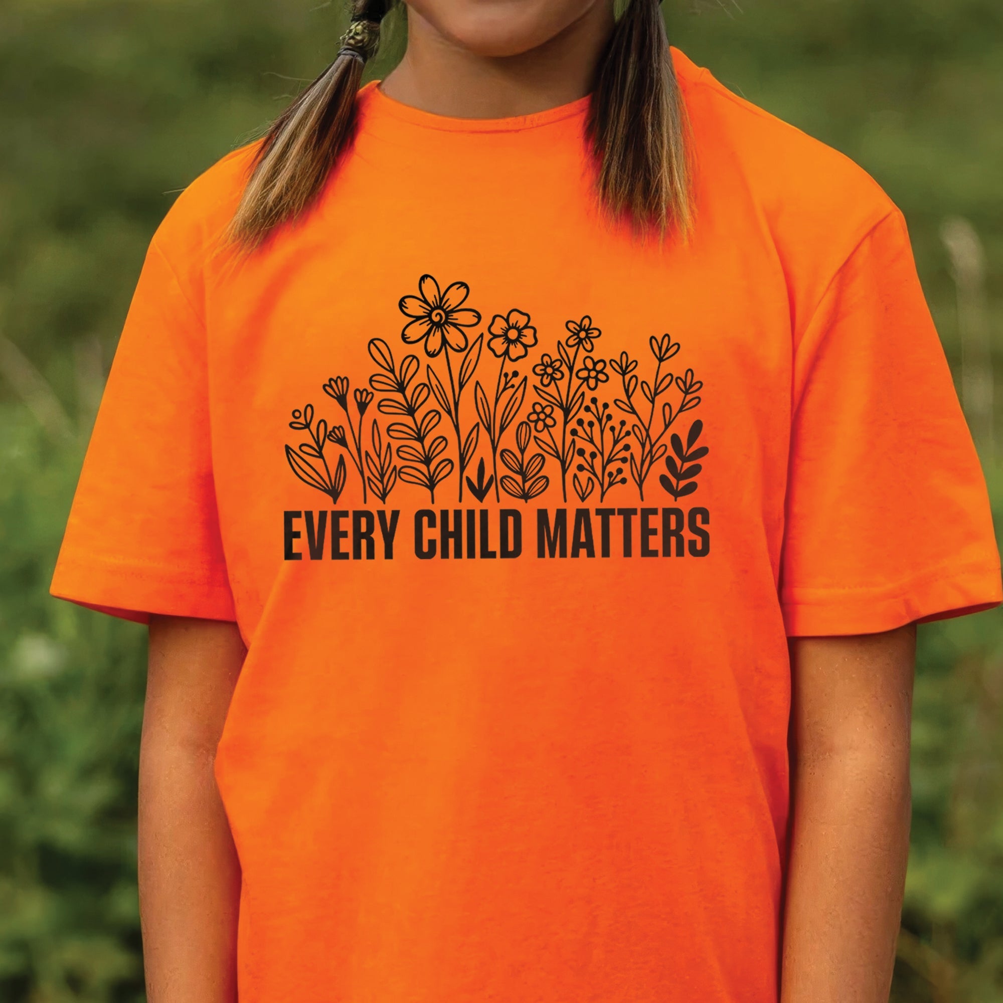 Every Child Matters – Blooming Hope Orange Shirt Day Native American Unisex T-shirt/Hoodie/Sweatshirt