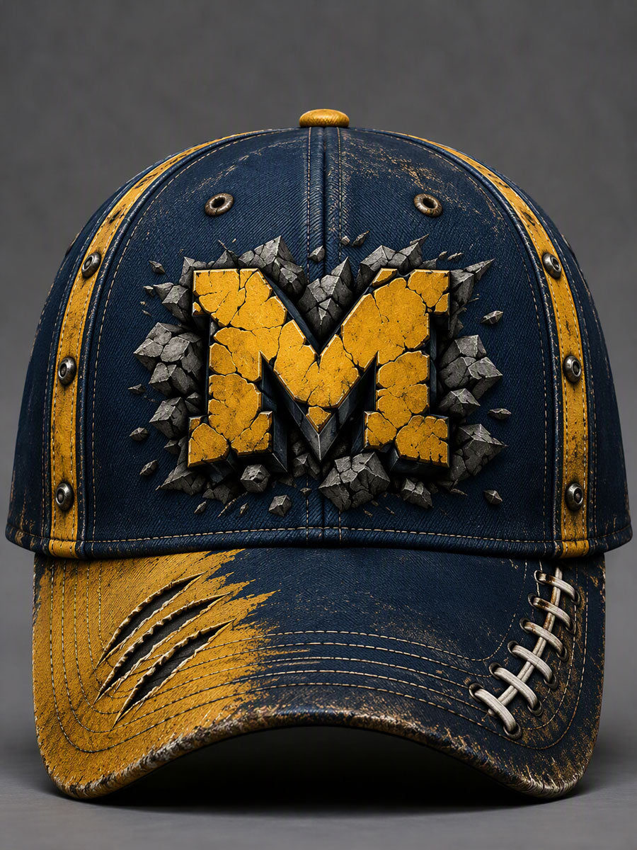 Unisex Football Printed Casual Hat