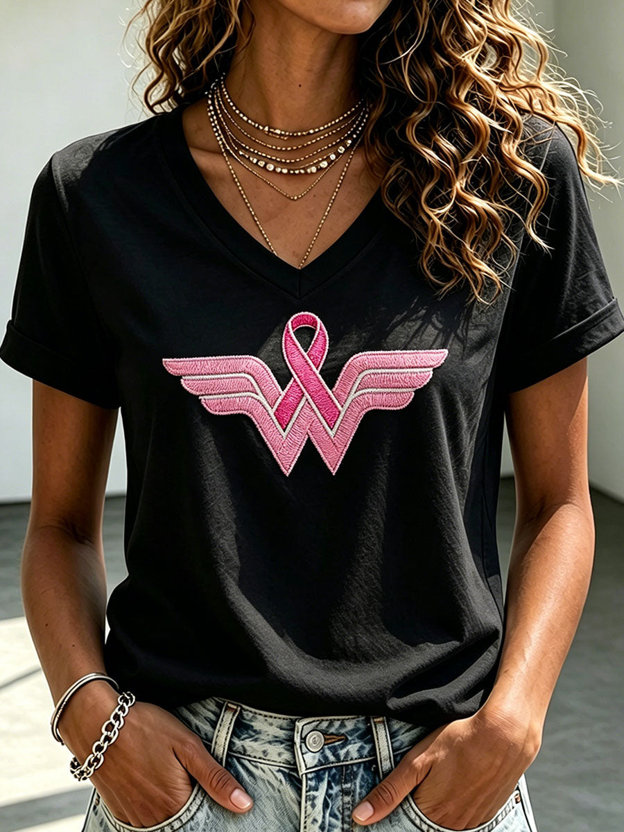 Women's Breast cancer awareness T-Shirt