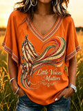 Women's National Day For Truth And Reconciliation Printed Top