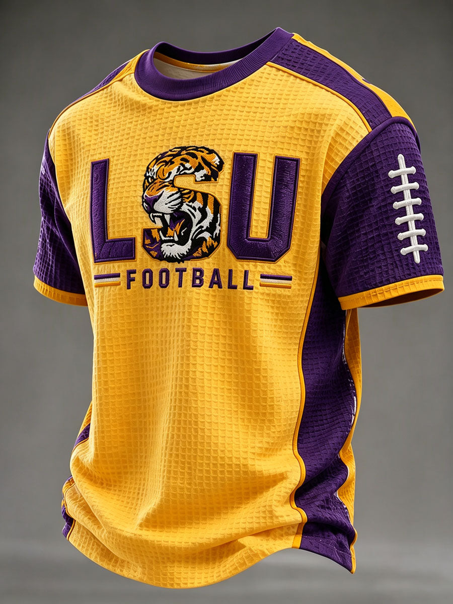 Men's Football Fan Waffle T-Shirt