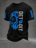 Men's Football Printed Short-Sleeve T-Shirt
