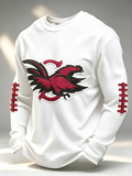 Men'S Retro Football Waffle T-Shirt