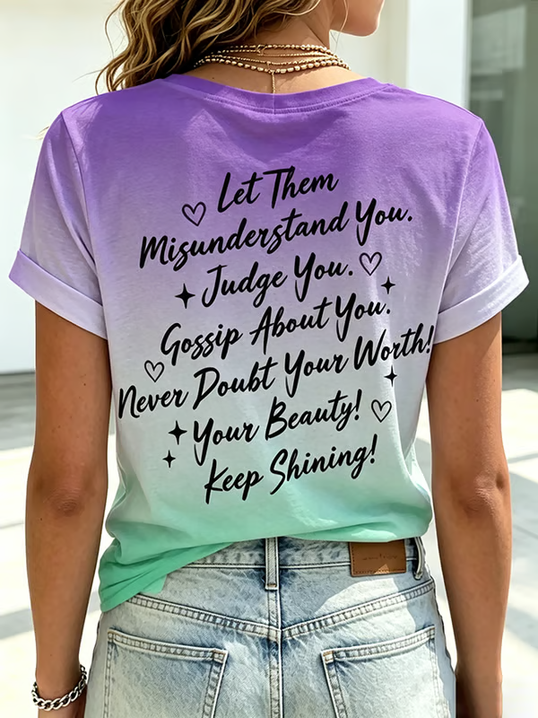 Women's Mental Health Let Thems Print T-shirt