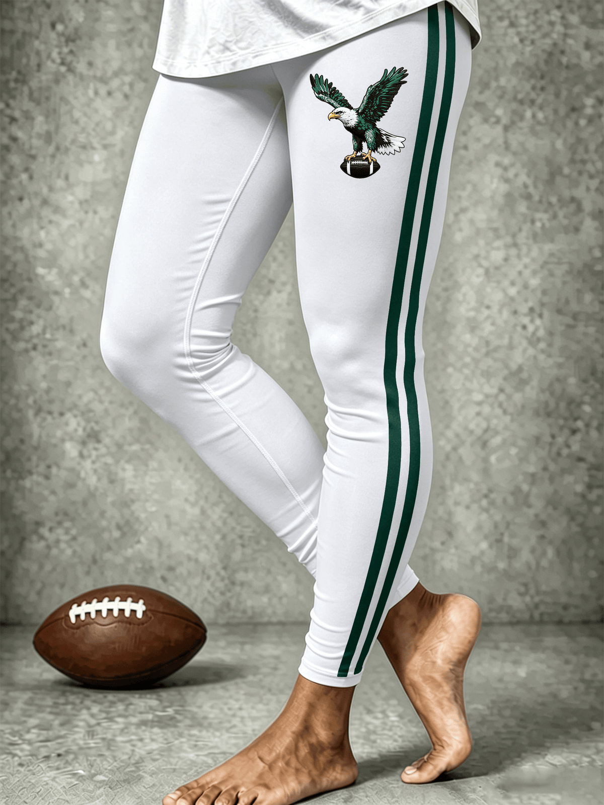 Women's American Football Printed Tights