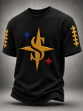 Men'S Football Enthusiast Sports T-Shirt