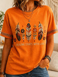 Women's Orange Shirt Day Print T-Shirt