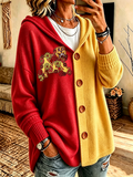 Women'S Rugby Match Long Sleeved Cardigan