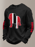 Men'S Rugby Printed Waffle T-Shirt