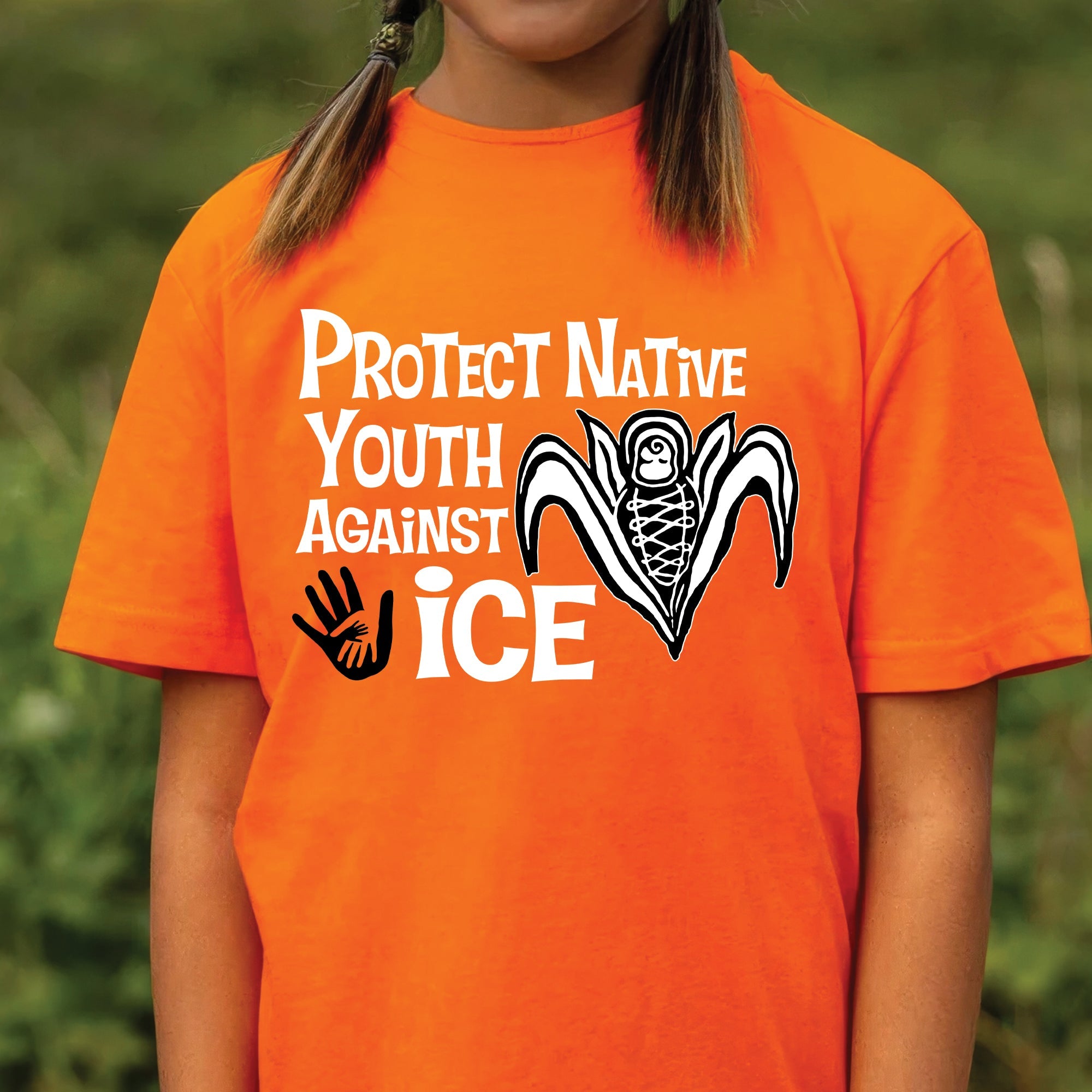Protect Native Youth Against ICE Indigenous Rights Awareness Unisex T-shirt/Hoodie/Sweatshirt
