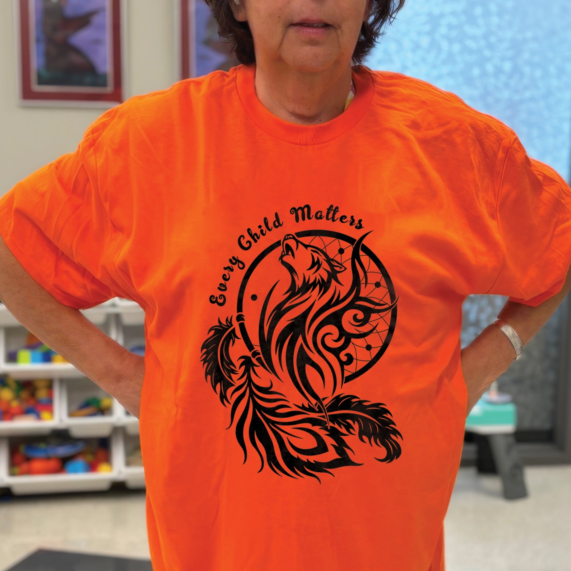 Every Child Matters Wolf Dreamcatcher Unisex T-shirt/Hoodie/Sweatshirt