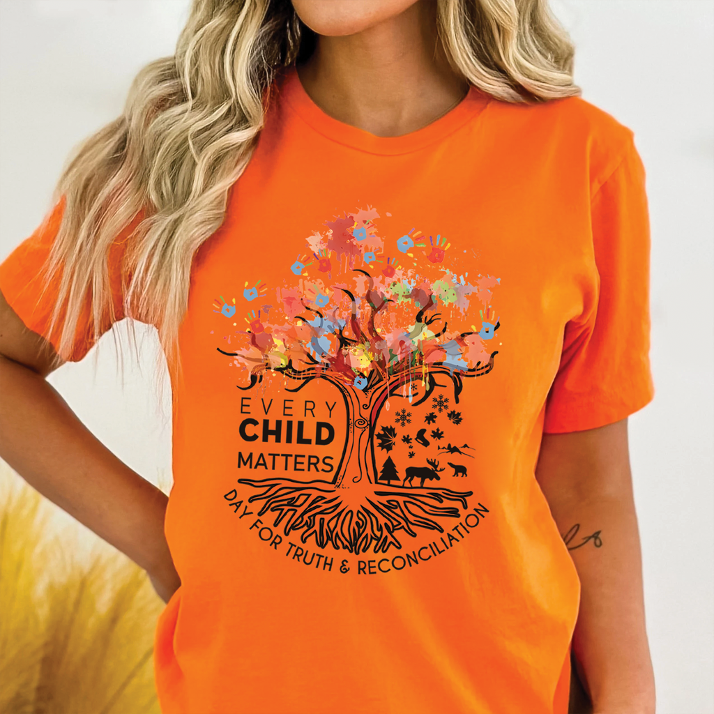 Tree of Life, Handprints of Hope, and Healing - For Orange Shirt Day Unisex T-shirt/Hoodie/Sweatshirt 161