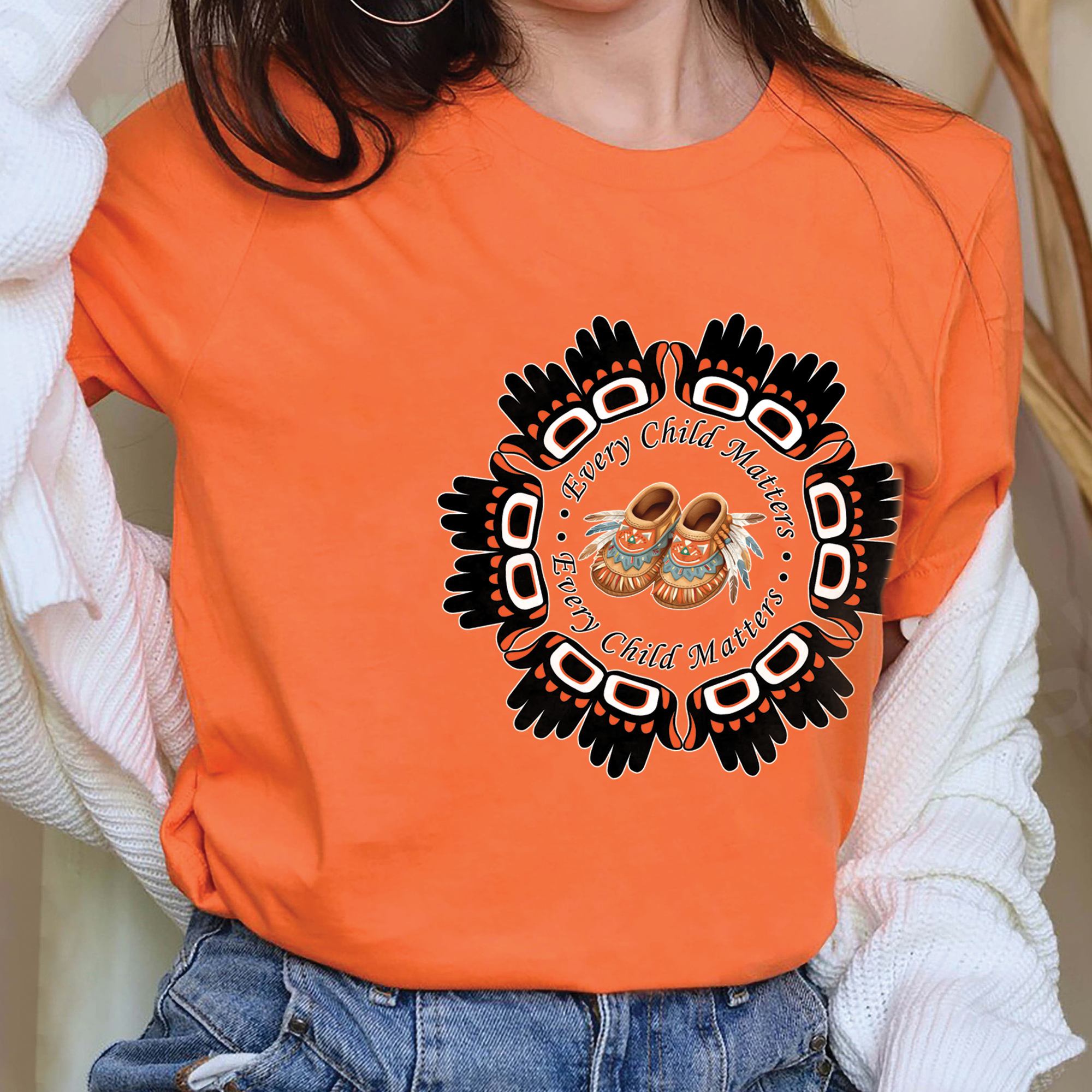 Every Child Matters For Orange Shirt Day Unisex T-shirt/Hoodie/Sweatshirt 155