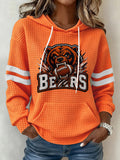 Women'S Football Fans Print Sweatshirt