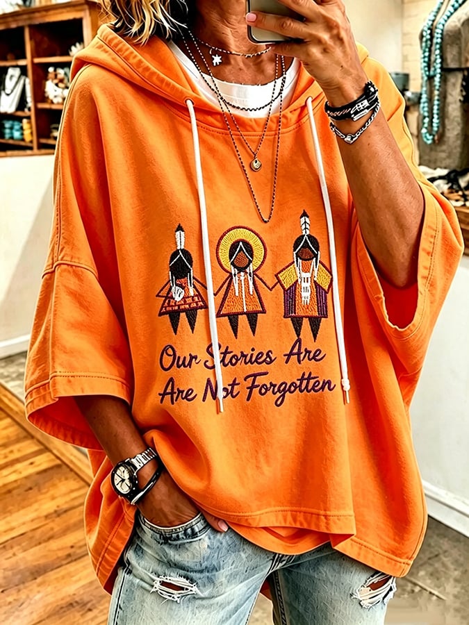 Women's Orange Shirt Day  Printing  Top