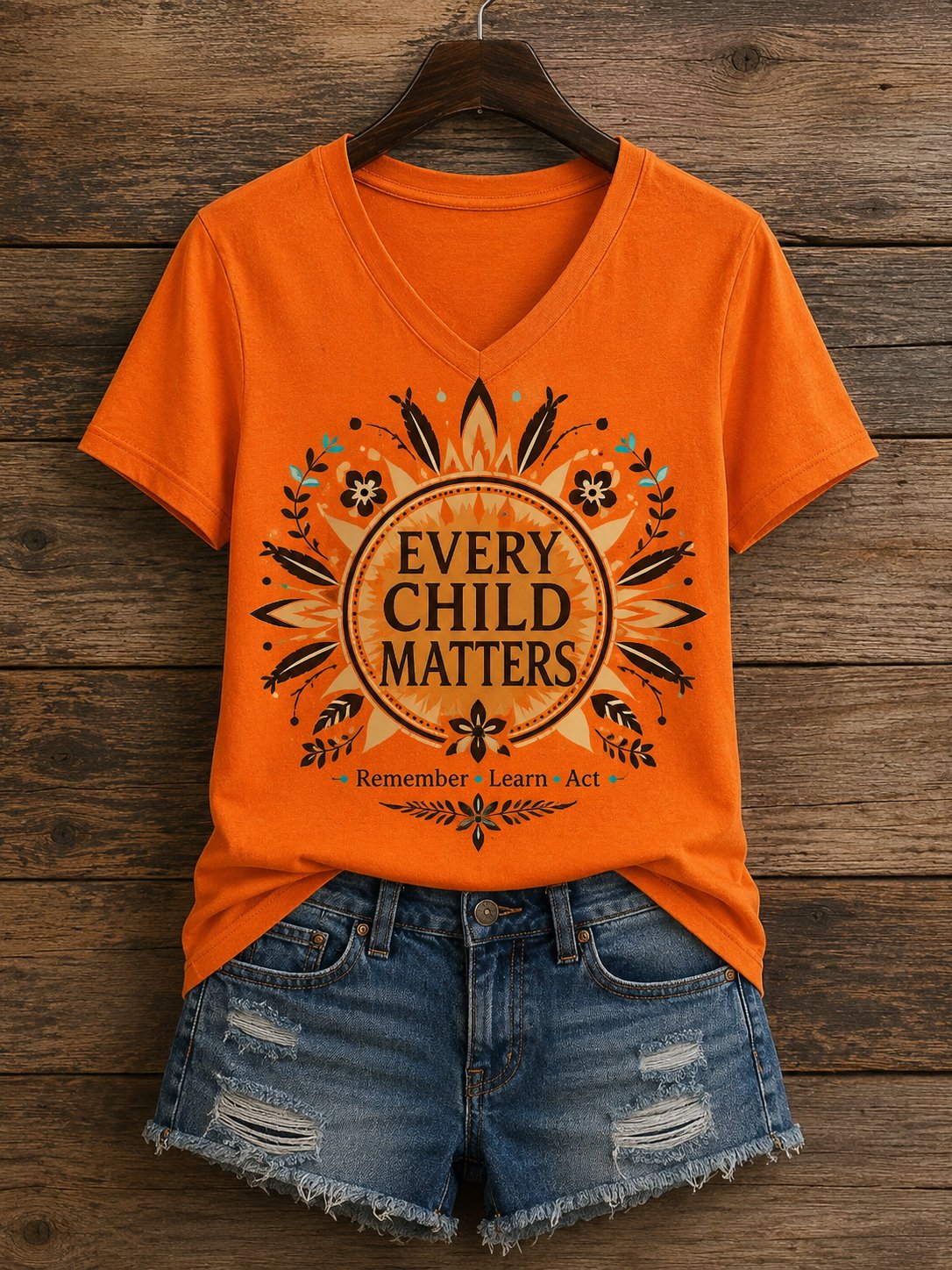 ❤️Buy 3 Get 20% Off❤️Women's National Day For Truth And Reconciliation Printed Top