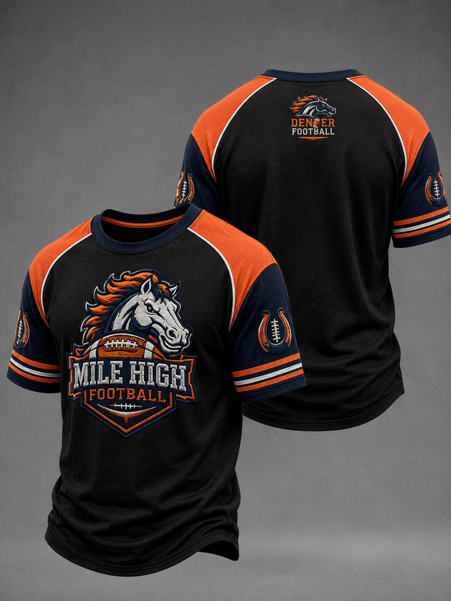 Men's Football Printed Short-Sleeve T-Shirt