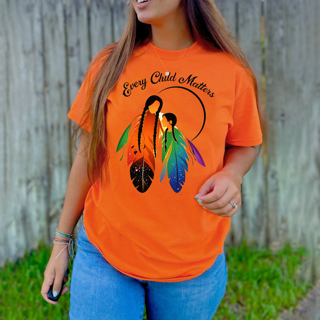 Every Child Matters Moonlit Mother & Child Unisex T-shirt/Hoodie/Sweatshirt