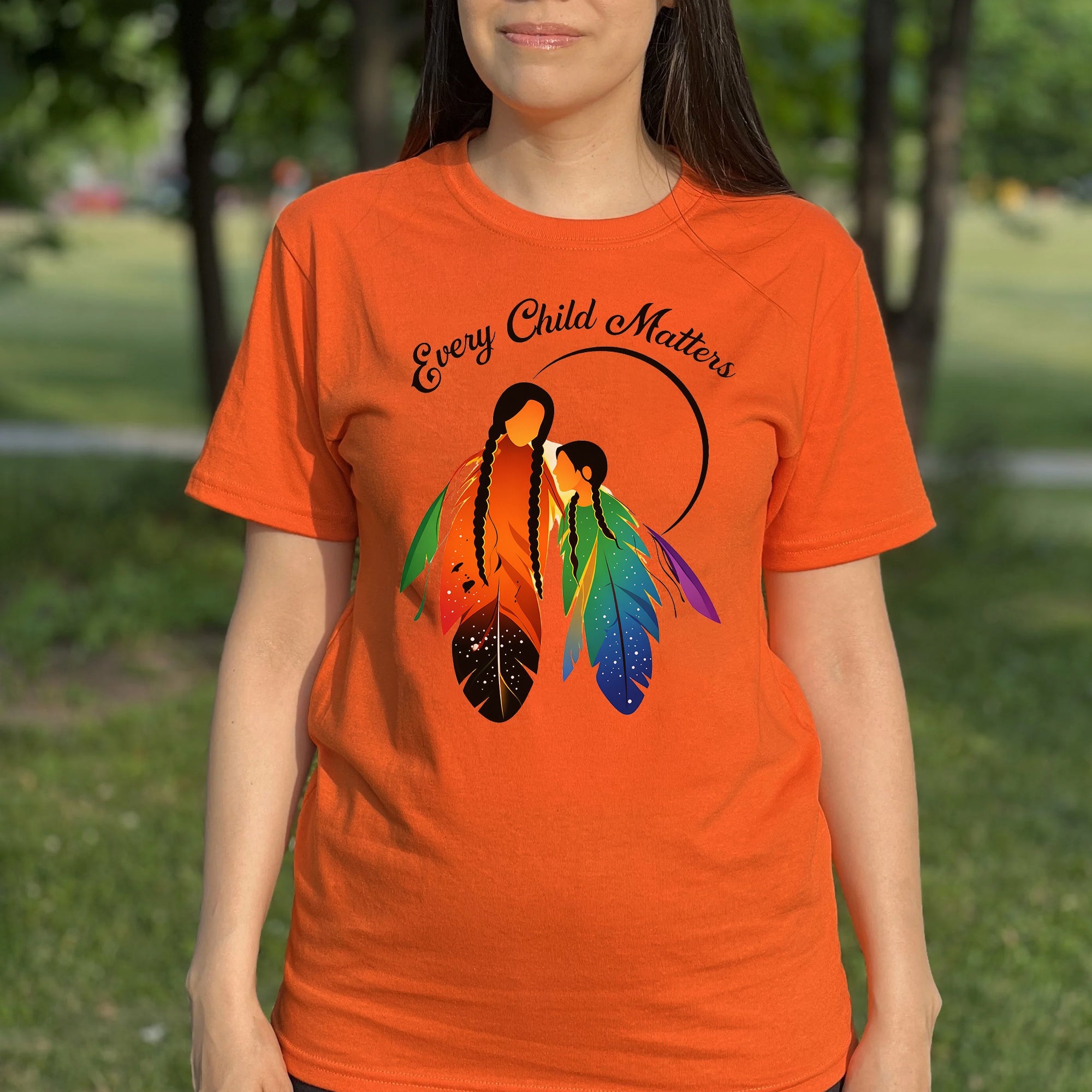 Every Child Matters Moonlit Mother & Child Unisex T-shirt/Hoodie/Sweatshirt