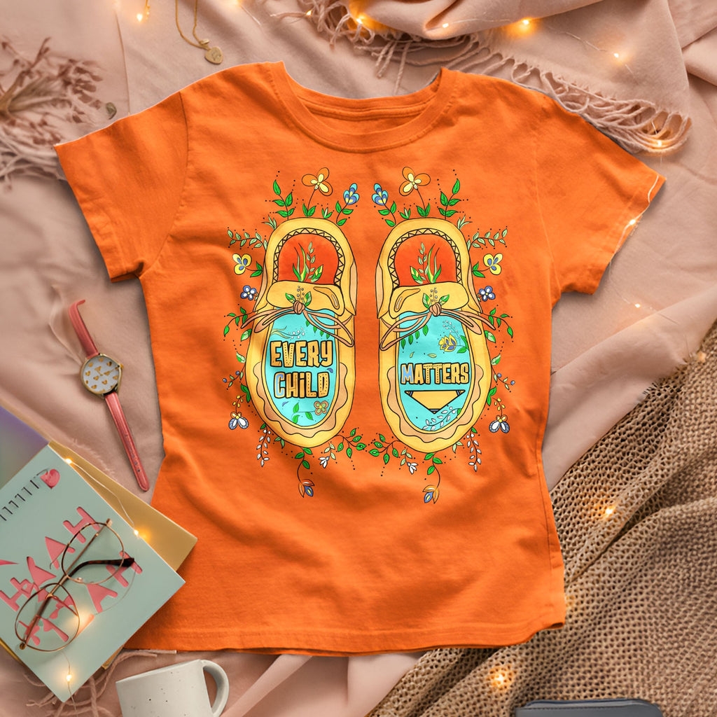 Every Child Matters Shoes Indigenous Orange Shirt Day Unisex T-shirt/Hoodie/Sweatshirt