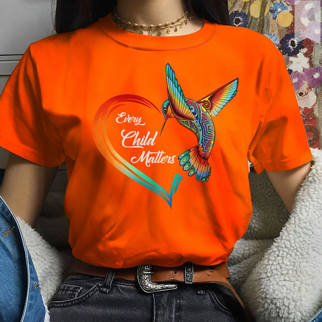 Every Child Matters Hummingbird Native Freedom Native American Unisex T-shirt/Hoodie/Sweatshirt