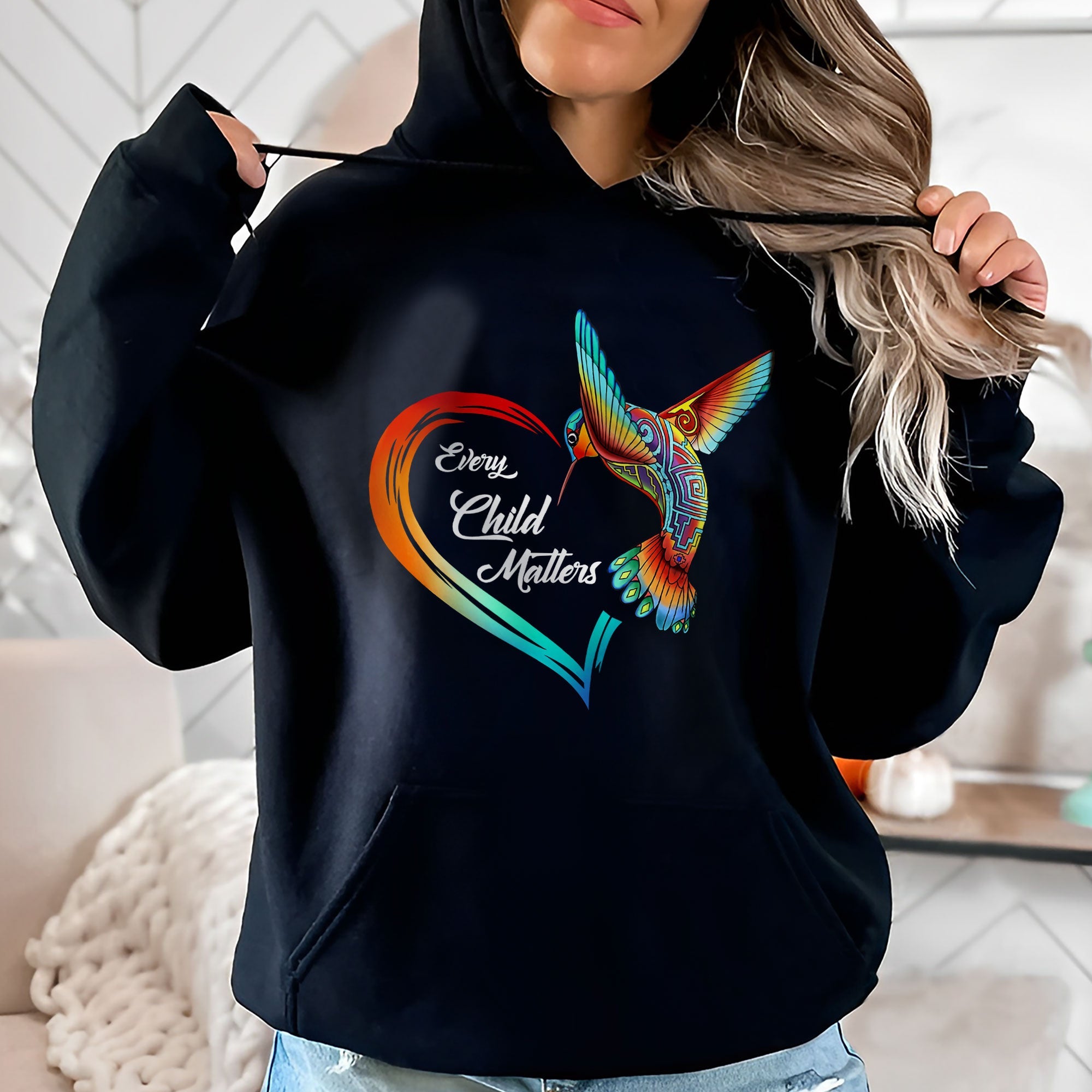 Every Child Matters Hummingbird Native Freedom Native American Unisex T-shirt/Hoodie/Sweatshirt