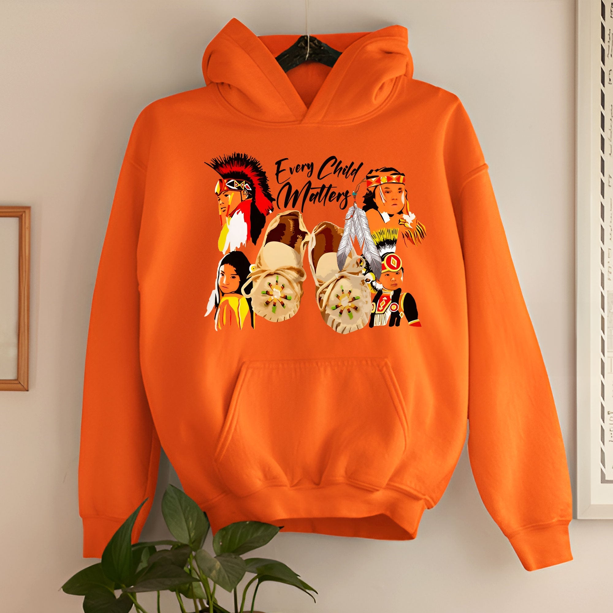 Children and Tribes United Together Orange Shirt Unisex T-shirt/Hoodie/Sweatshirt