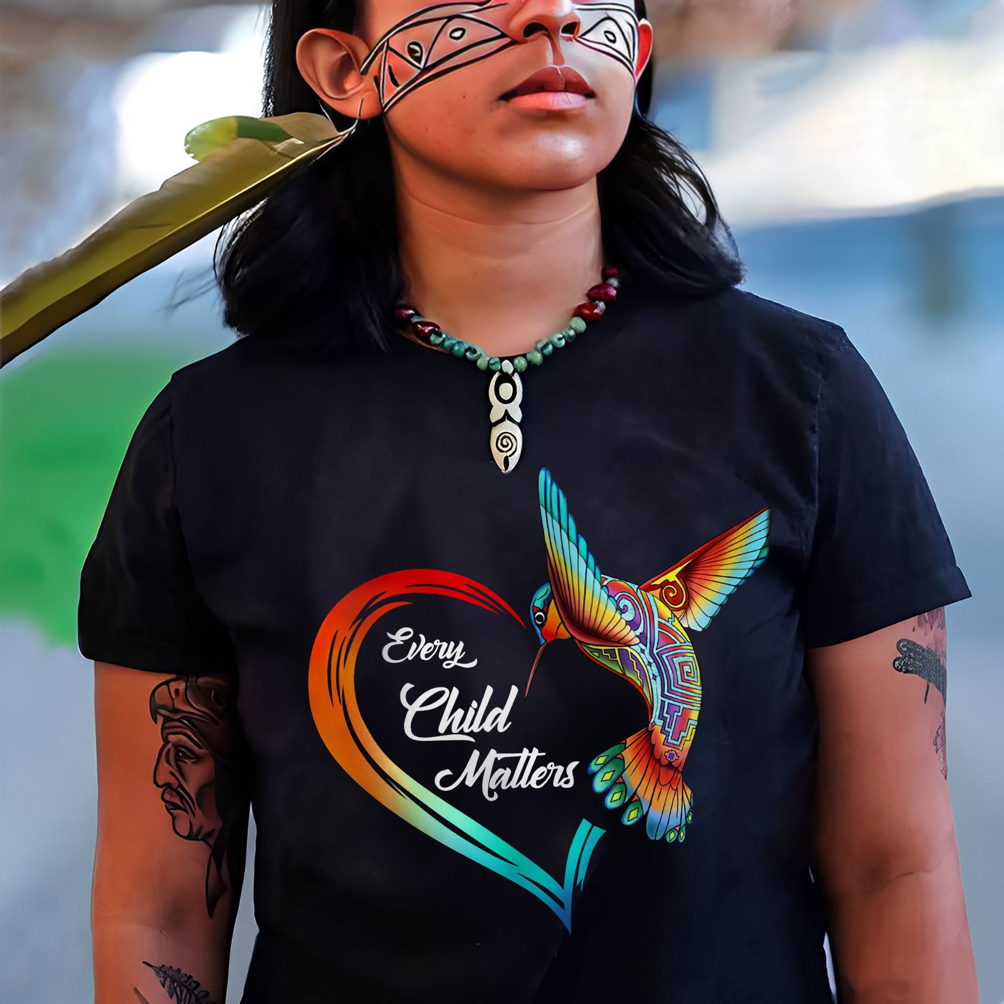 Every Child Matters Hummingbird Native Freedom Native American Unisex T-shirt/Hoodie/Sweatshirt