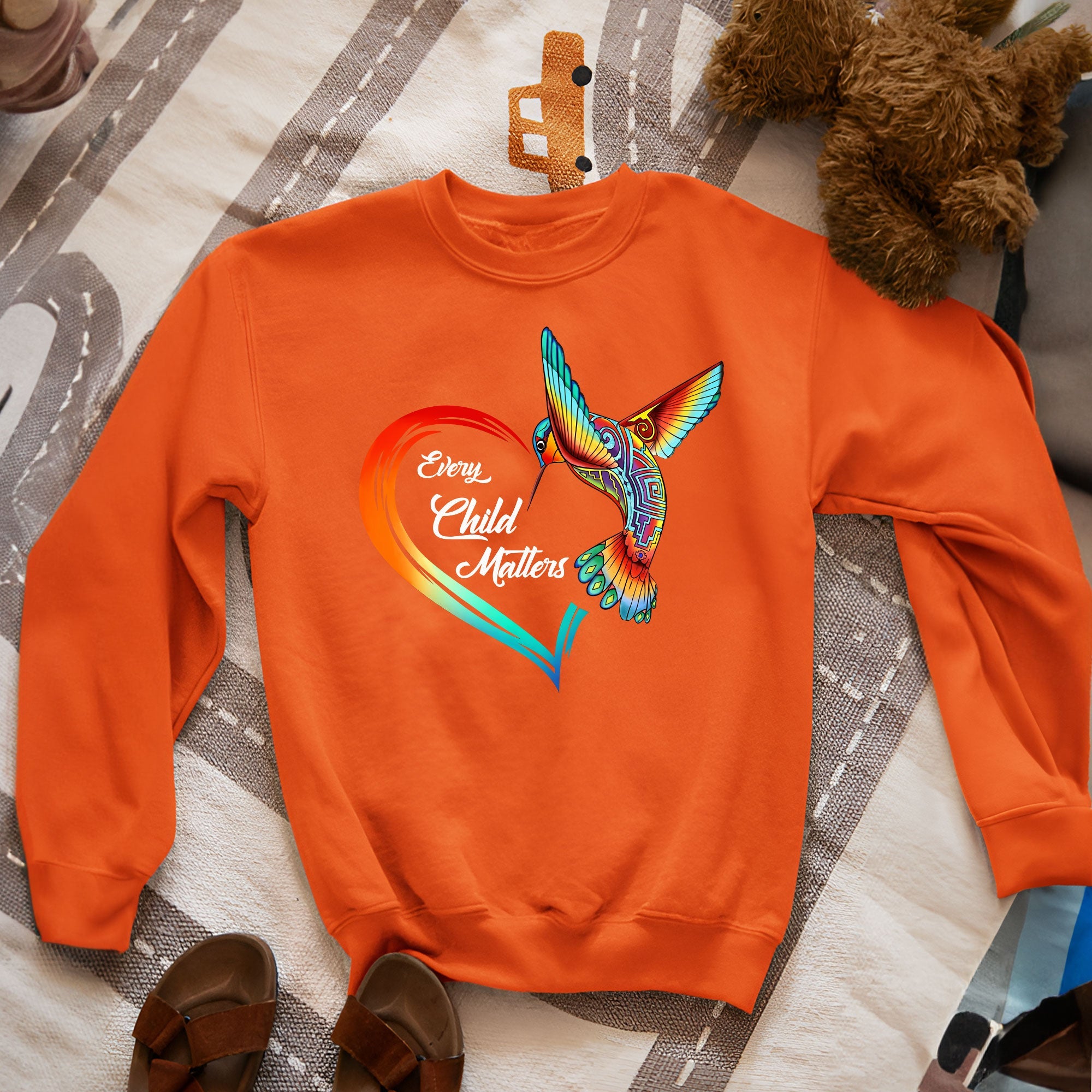 Every Child Matters Hummingbird Native Freedom Native American Unisex T-shirt/Hoodie/Sweatshirt