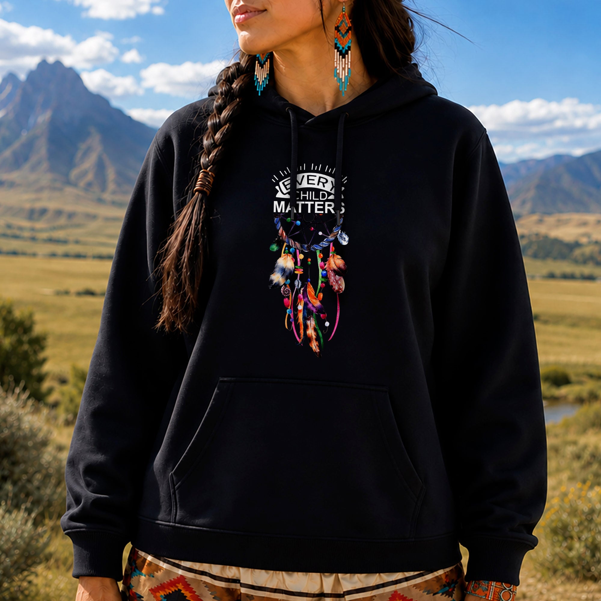 Every Child Matters Dreamcatcher Orange Shirt Day Unisex T-shirt/Hoodie/Sweatshirt