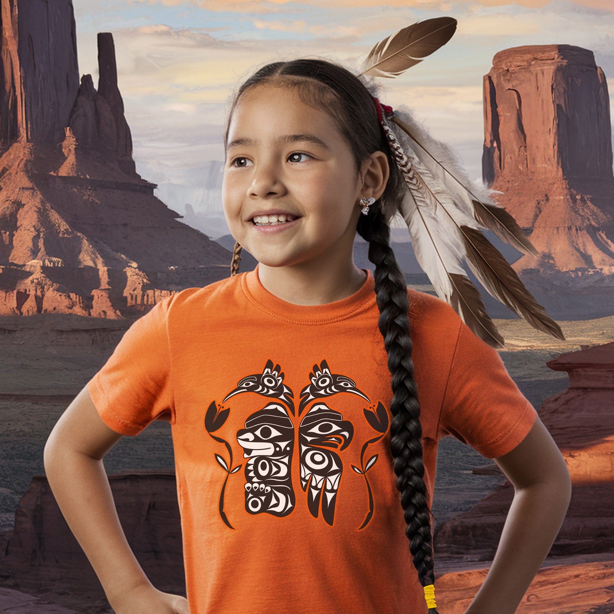 Every Child Matters Native Tribe Pattern Native American Unisex T-shirt/Hoodie/Sweatshirt