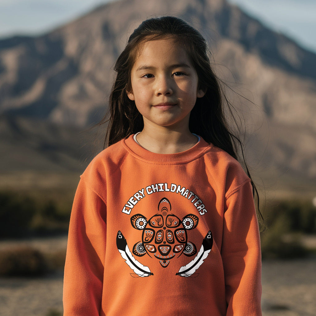 Every Child Matters Native Turtle Tracks Native American Unisex T-shirt/Hoodie/Sweatshirt