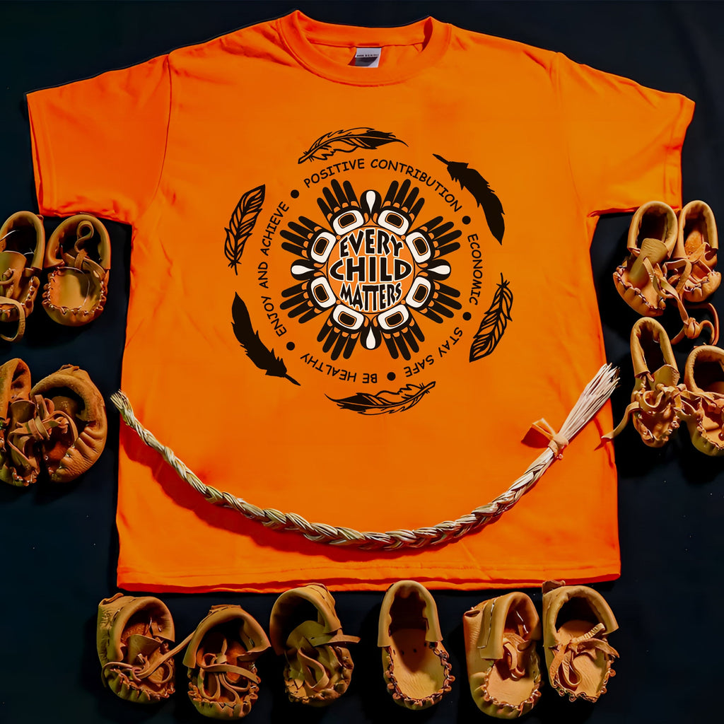 Every Child Matters Native Hand-To-Hand Native American Unisex T-shirt/Hoodie/Sweatshirt