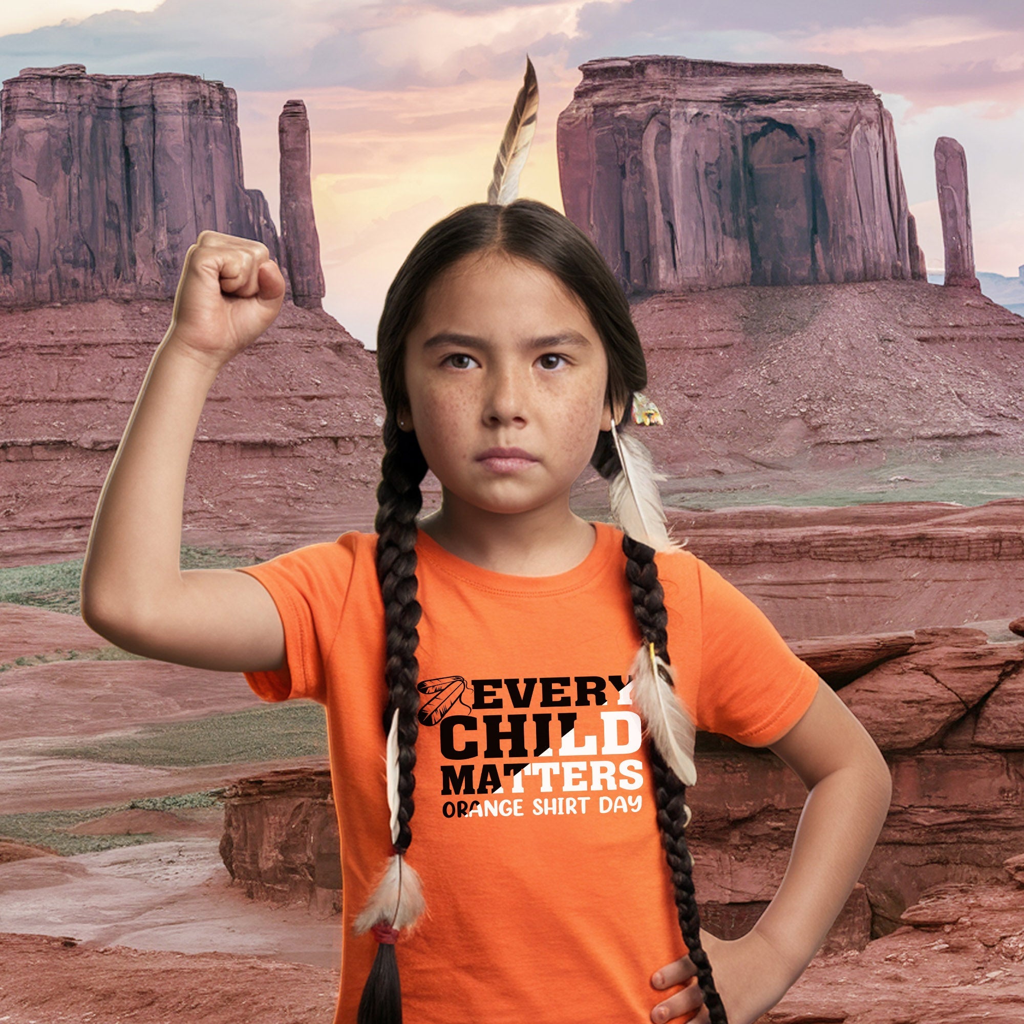 Every Child Matters Native Simple Native American Unisex T-shirt/Hoodie/Sweatshirt