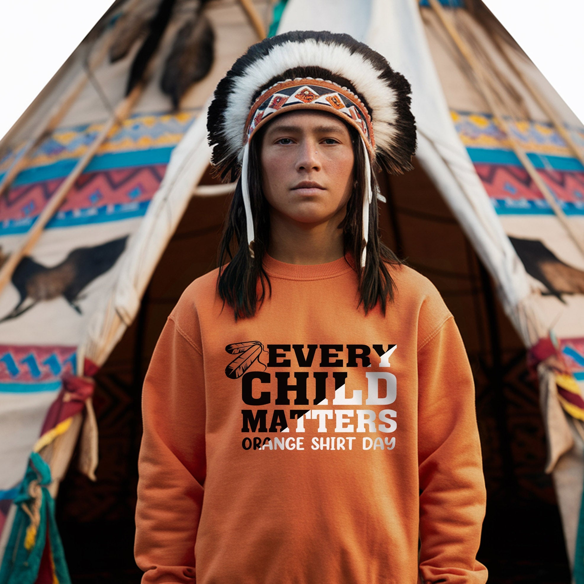 Every Child Matters Native Simple Native American Unisex T-shirt/Hoodie/Sweatshirt