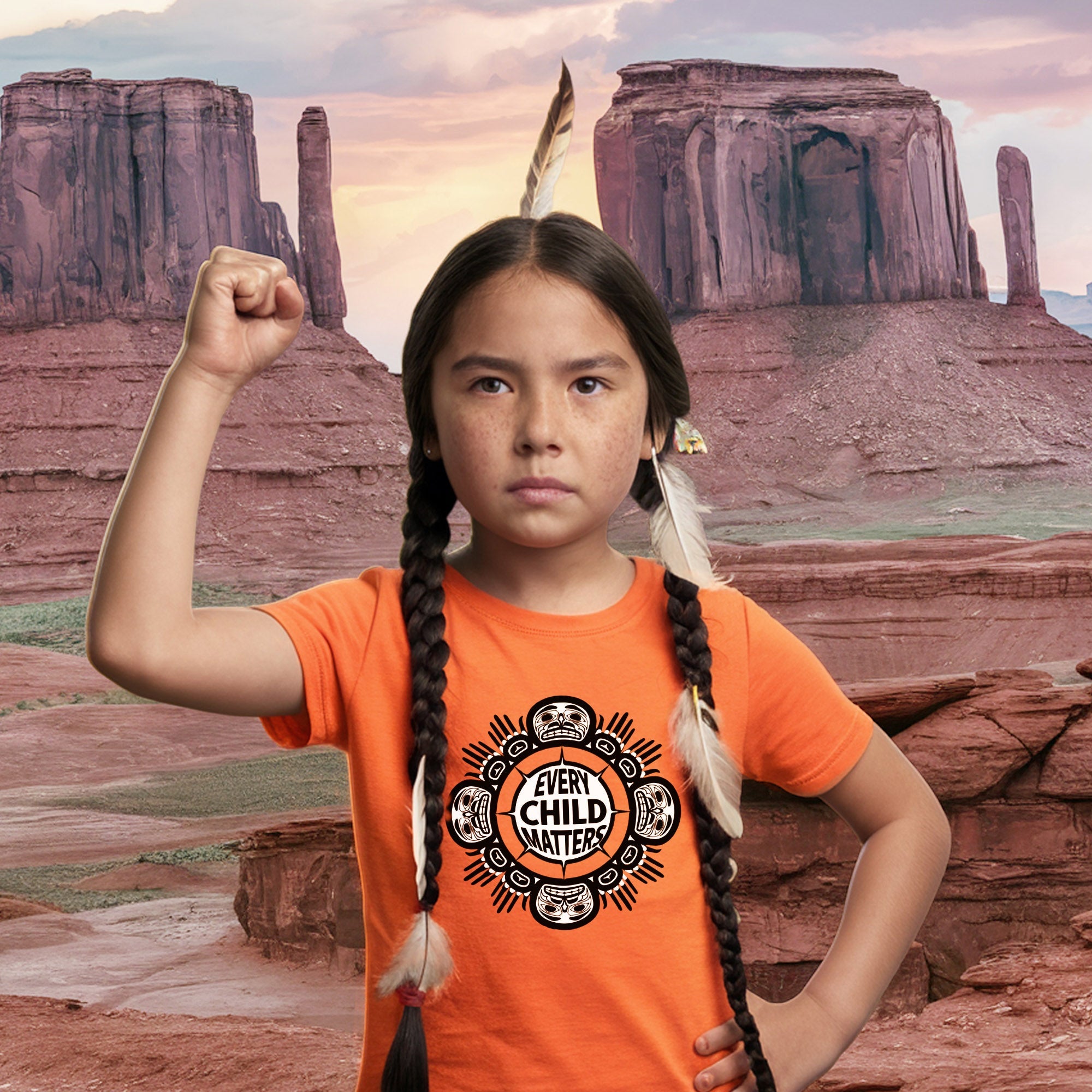 Every Child Matters Native Heartfelt Harmony Native American Unisex T-shirt/Hoodie/Sweatshirt
