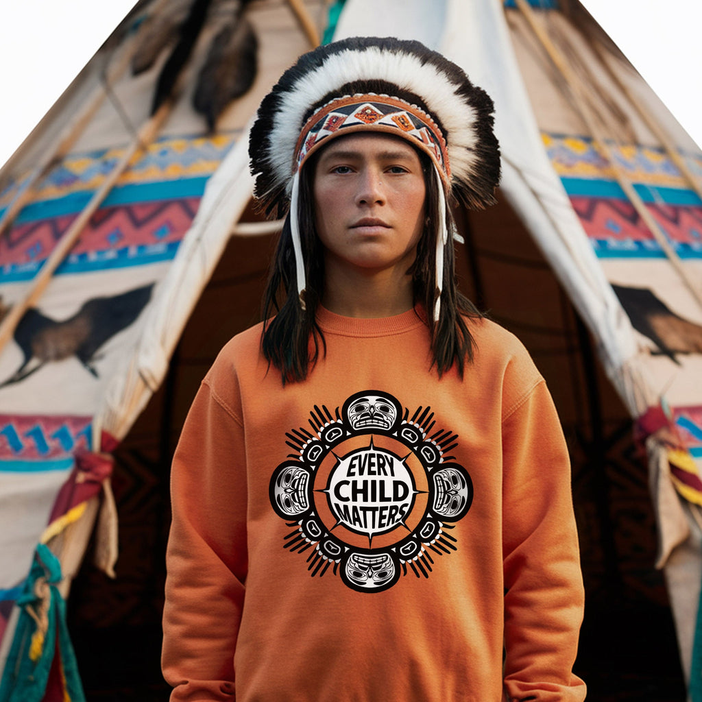 Every Child Matters Native Heartfelt Harmony Native American Unisex T-shirt/Hoodie/Sweatshirt