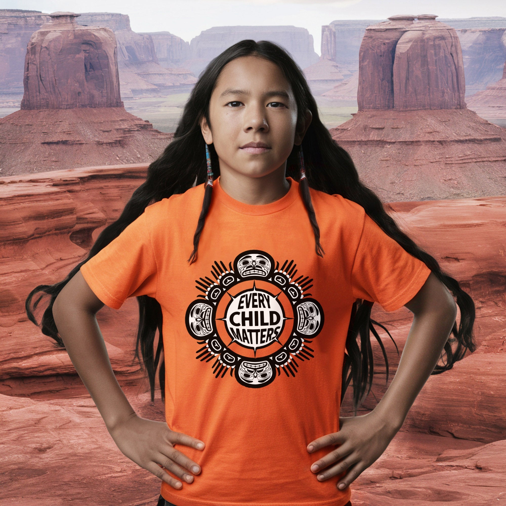 Every Child Matters Native Heartfelt Harmony Native American Unisex T-shirt/Hoodie/Sweatshirt