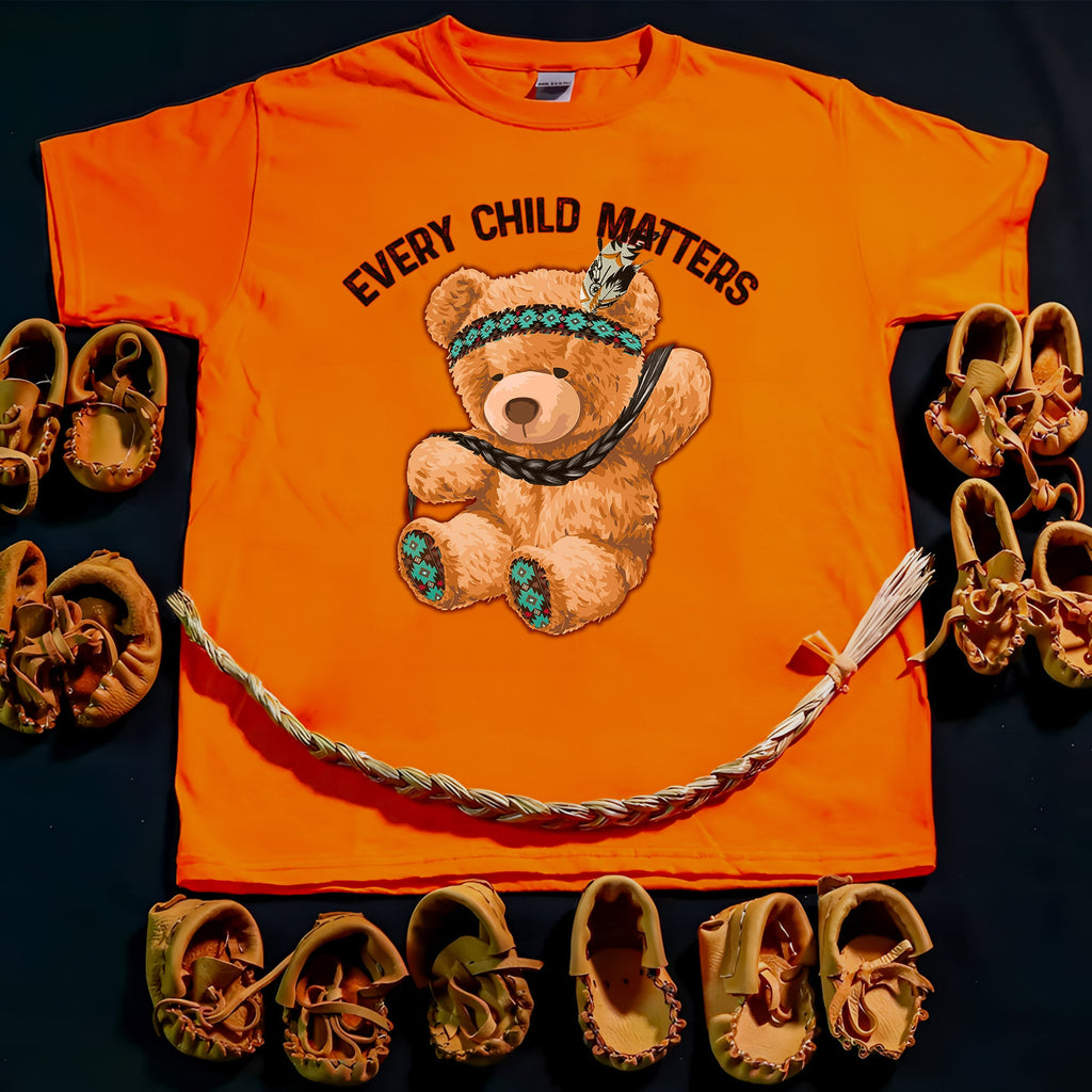 Every Child Matters Baby Bear Native American Unisex T-shirt/Hoodie/Sweatshirt