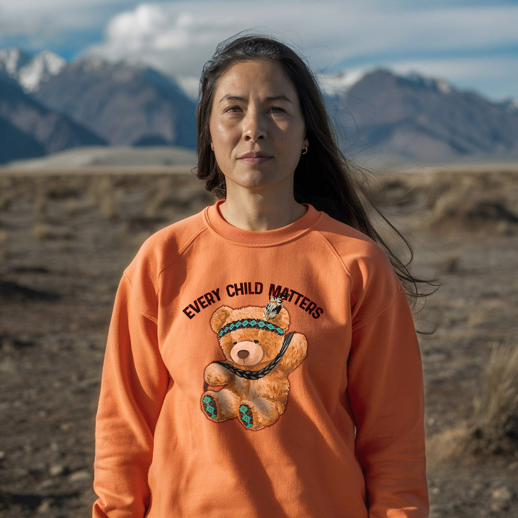 Every Child Matters Baby Bear Native American Unisex T-shirt/Hoodie/Sweatshirt